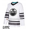 Edmonton Oilers Blank 2019 All-Star Adidas Weiß Trikot Authentic - Kinder